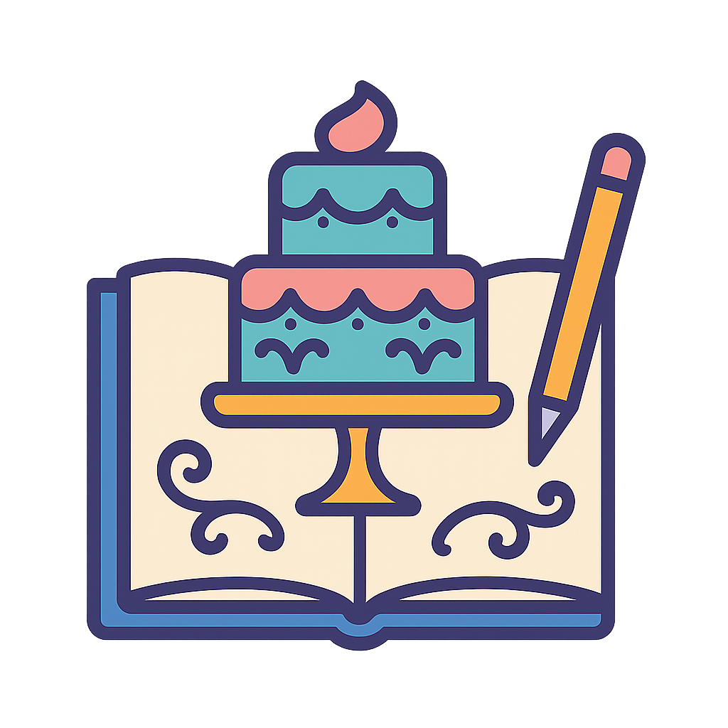 Elegant Cake Design Sketchbook