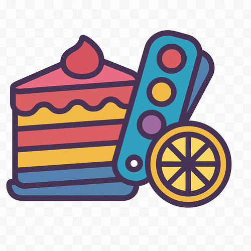 Colour & Flavour Pairing Cake Guide